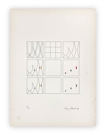 LORENZO PIEMONTI (1935-2015) - Senza Titolo, 1976