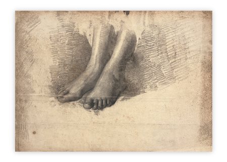 GIOVANNI GUARLOTTI (1869-1954) - Studio di piedi