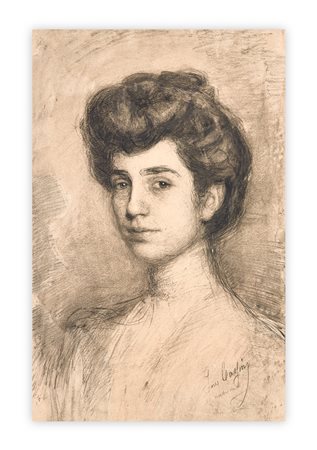 GIOVANNI GUARLOTTI (1869-1954) - Mia alunna