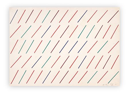 MARIO NIGRO (1917-1992) - Senza Titolo, 1975