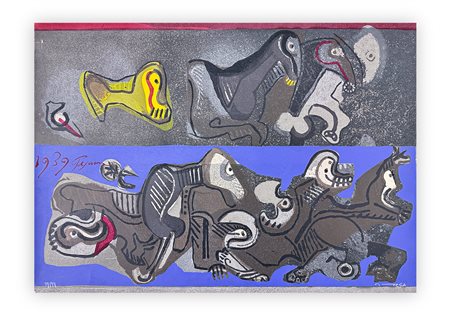 JOSÉ ORTEGA (1921-1990) - Senza Titolo (Figure)