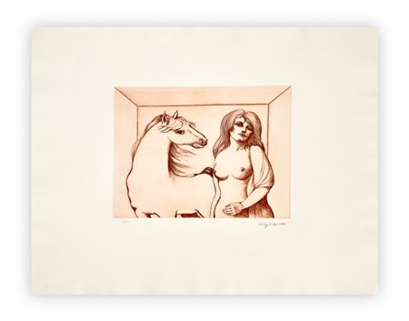 ALIGI SASSU (1912-2000) - L'amazzone bianca, 1975