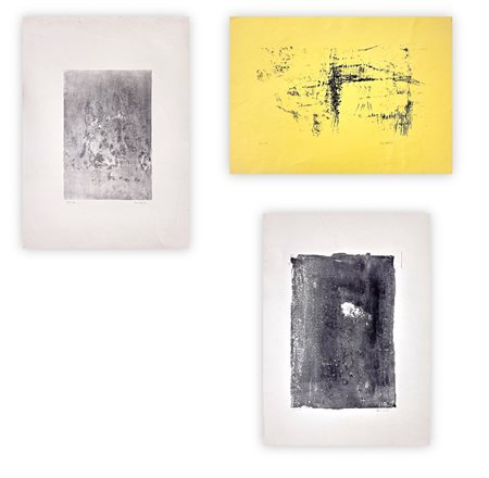 VASCO BENDINI (1922-2015) - Lotto unico di 3 litografie