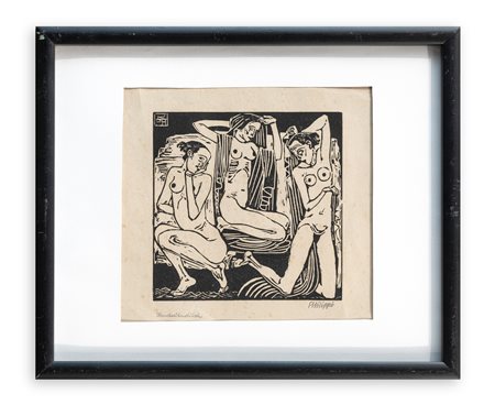 ROBERT PHILIPPI (1877-1959) - Le tre grazie