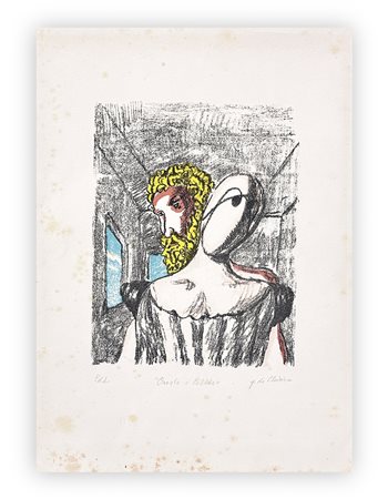 GIORGIO DE CHIRICO (1888-1978) - Oreste e Pilade, 1970
