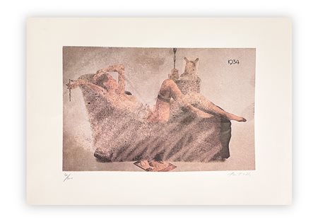 MIMMO ROTELLA (1918-2006) - Senza Titolo