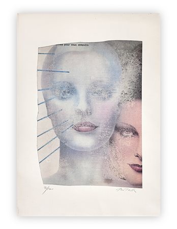 MIMMO ROTELLA (1918-2006) - Senza Titolo