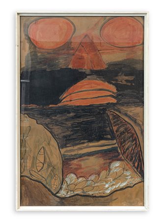 BENIAMINO JOPPOLO (1906-1963) - La luna sorge dal mare, 1952