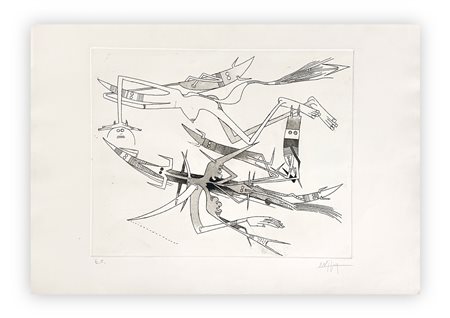 WIFREDO LAM (1902-1982) - Senza Titolo