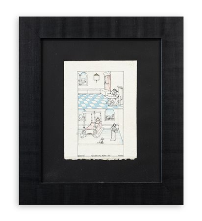 LUCIO DEL PEZZO (1933-2020) - Hypnerotomachia Poliphili: Studio, 1984