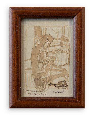 ORFEO TAMBURI (1910-1994) - Senza Titolo (Parigi), 1940