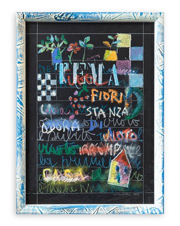 SIMONA WELLER (1940) - Senza Titolo, 1972