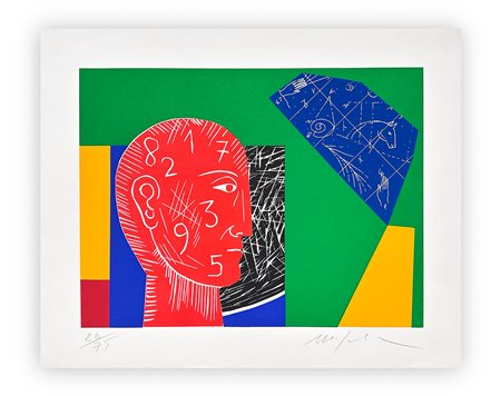 MIMMO PALADINO (1948) - Senza Titolo