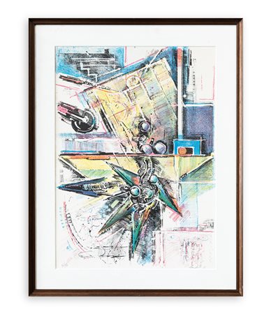 AMILCARE RAMBELLI (1924-1976) - Senza Titolo, 1970