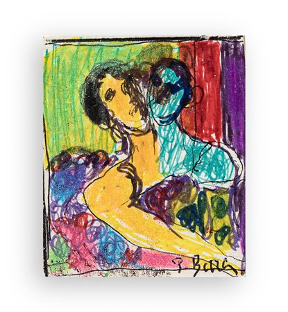 POMPEO BORRA (1898-1973) - Senza Titolo, 1966/1967