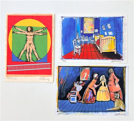 ANTONIO FOMEZ (1937-2024) - Lotto unico di 3 opere