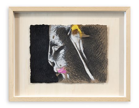 CONCETTO POZZATI (1935-2017) - Testa di pietra, 1989