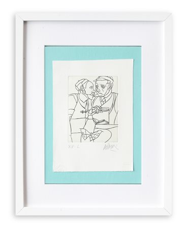 VALERIO ADAMI (1935) - Senza Titolo
