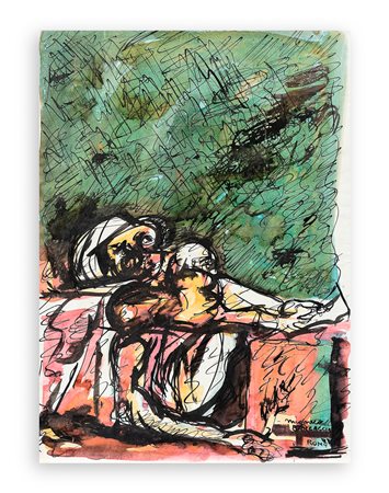 GIUSEPPE MIGNECO (1908-1997) - Senza Titolo, 1978