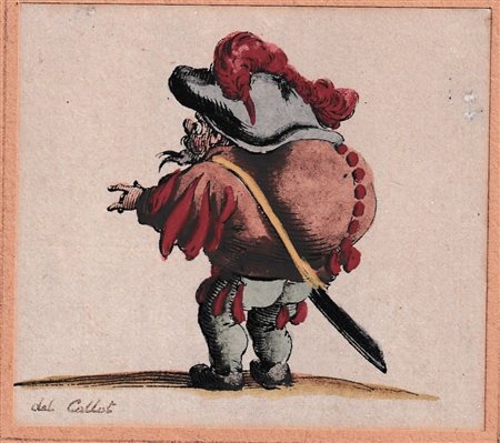  
Gobbo, da Jacques Callot anonimo artista del fine XVII secolo
 