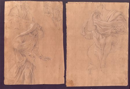  
Studi figurativi scuola emiliana del XVIII secolo
 