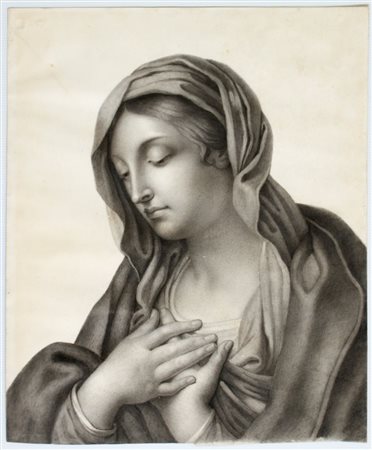 André Giroux (attribuito a) (1801 - 1879) 
La Vergine Maria 
 