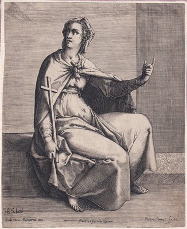 Pieter Perret (1555 - 1555) 
Sibilla, da Federico Zuccaro 
 