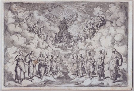 Agostino Carracci (1557 - 1602) 
L'Armonia delle Sfere, da Bernado Buontalenti 
 