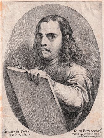 Pietro Testa (1612 - 1650) 
Autoritratto 
 