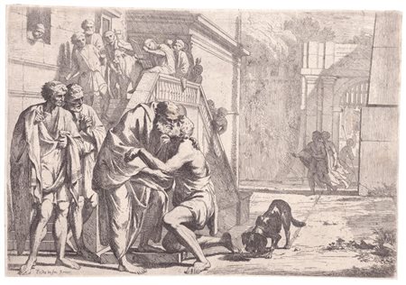 Pietro Testa (1612 - 1650) 
Ritorno del figliol prodigo 
 