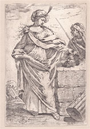 Giovanni Battista Mola (1588 - 1665) 
Giuditta con la testa di Oloferne 
 