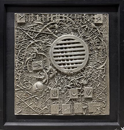 EMILIO SCANAVINO, "Bassorilievo", 1965