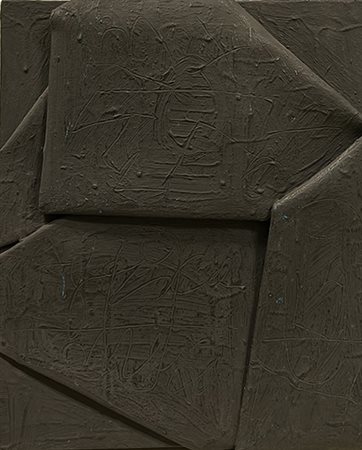 CESARE BERLINGERI, "Sul nero piegato", 2009