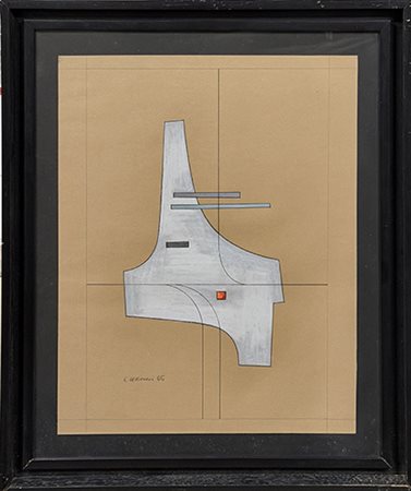 LUIGI VERONESI, Senza titolo, 1966