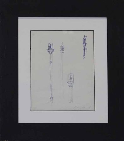 EMILIO SCANAVINO, Senza titolo, 1958