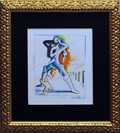 MARK KOSTABI, "In the grip of nature's fury", 2025