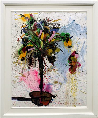 PAUL KOSTABI, "The pink under our tree" anni 2000