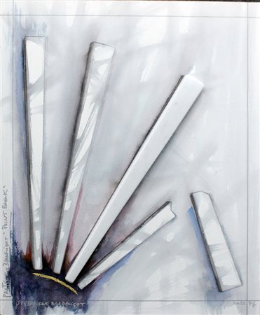 GIONI DAVID PARRA, "Project VII, Study for Bladelight, Point Break", 2022