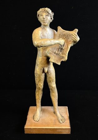 Salvatore Fiume "Orfeo" 1992
scultura in bronzo su base in legno
h cm 58
firmata