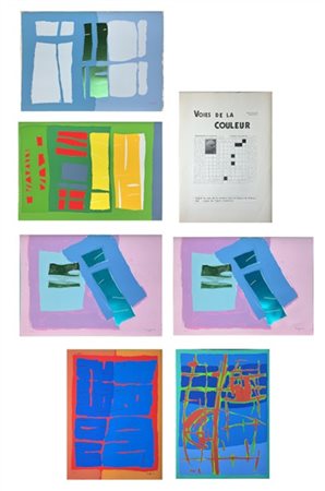 Antonio Corpora Sei serigrafie a colori
cm 48,5x68
firmate e numerate in basso,