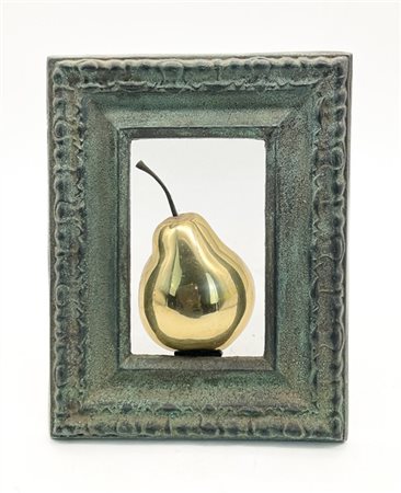 Concetto Pozzati "O-pera" 
scultura multiplo in bronzo
cm 22x17x9
firmata e nume