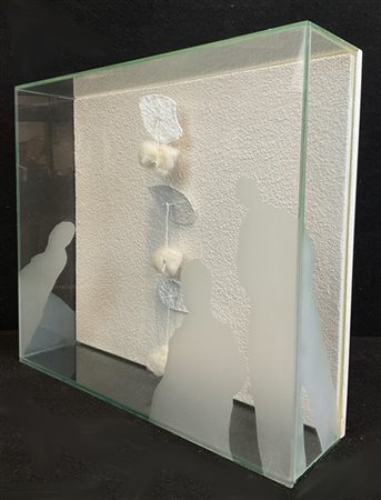 Viviana Buttarelli
"Senza titolo" 2008
teca in plexiglass serigrafata e assembl