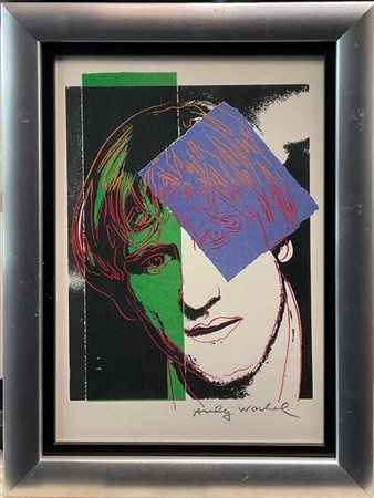 Andy Warhol (After) "Gerard Depardieu" 1986
litografia a colori
cm 30x21
Grafica