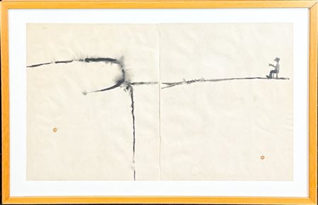 Marco Cingolani "Senza titolo" 
china acquerellata su carta
cm 28x44

Esposizion