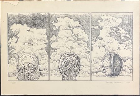 GEOFFREY HENDRICKS "Senza titolo" 1980
litografia
cm 34,5x50
firmata, datata e n