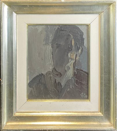 Fermin Aguayo "Senza titolo" 1968
olio su compensato
cm 27x22
siglato e datato i