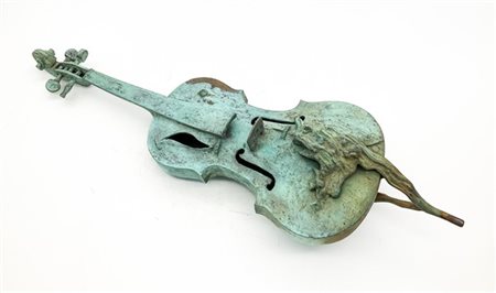 Franco Verroca "Senza titolo" anni '90
scultura in bronzo
h cm 70
firmata su un