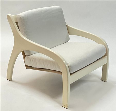 Claudio Salocchi Poltroncina modello "Vivalda". Produzione Sormani, Italia, 1965