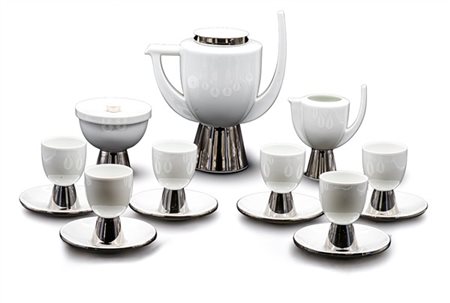 Manifattura di Limoges, J.L.Coquet, Forme Cosmos. Seconda metà secolo XX. Servi