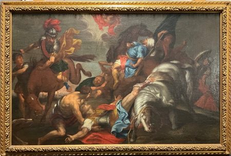 Ignoto del secolo XVIII

"La Conversione di Saulo"
olio su tela (cm 73x115)
in